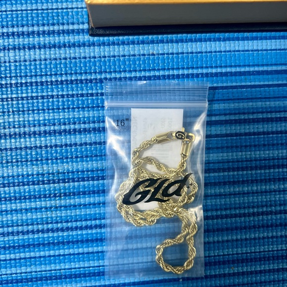 GLD 4MM Rope Chain Necklace, 16" in - Gold - Picture 5 of 7